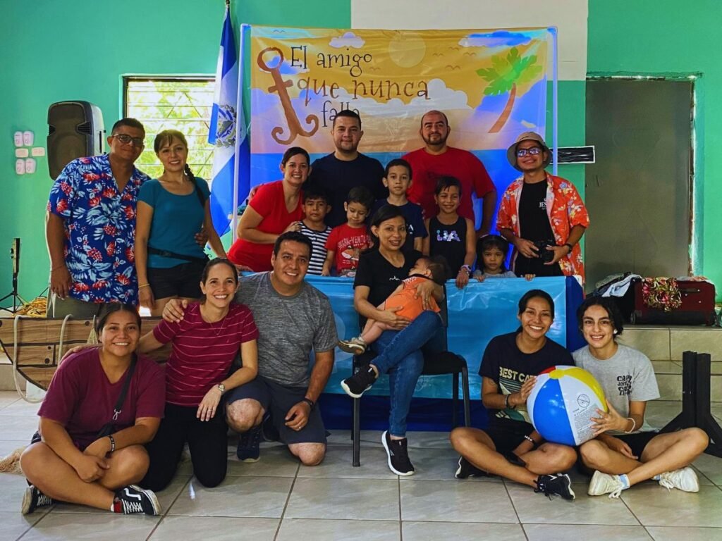 Equipo gira del niños